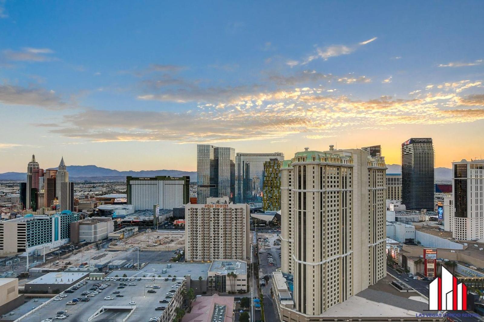 Mgm Signature-30-705 F1 Track & Strip View Balcony Las Vegas Zewnętrze zdjęcie