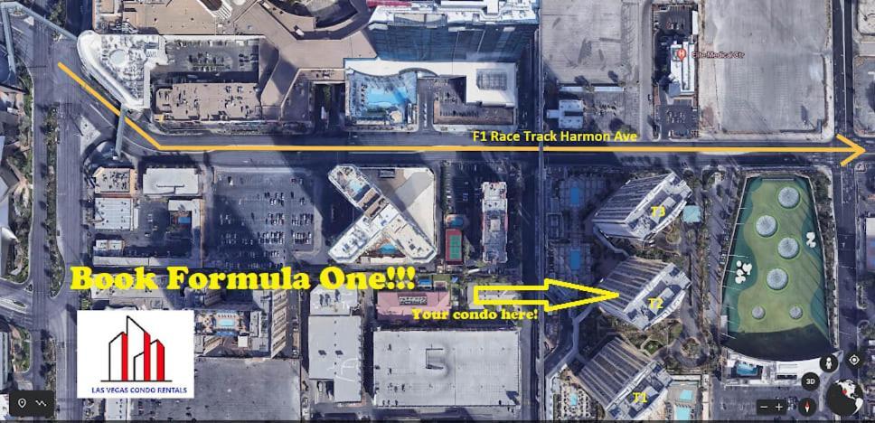 Mgm Signature-30-705 F1 Track & Strip View Balcony Las Vegas Zewnętrze zdjęcie